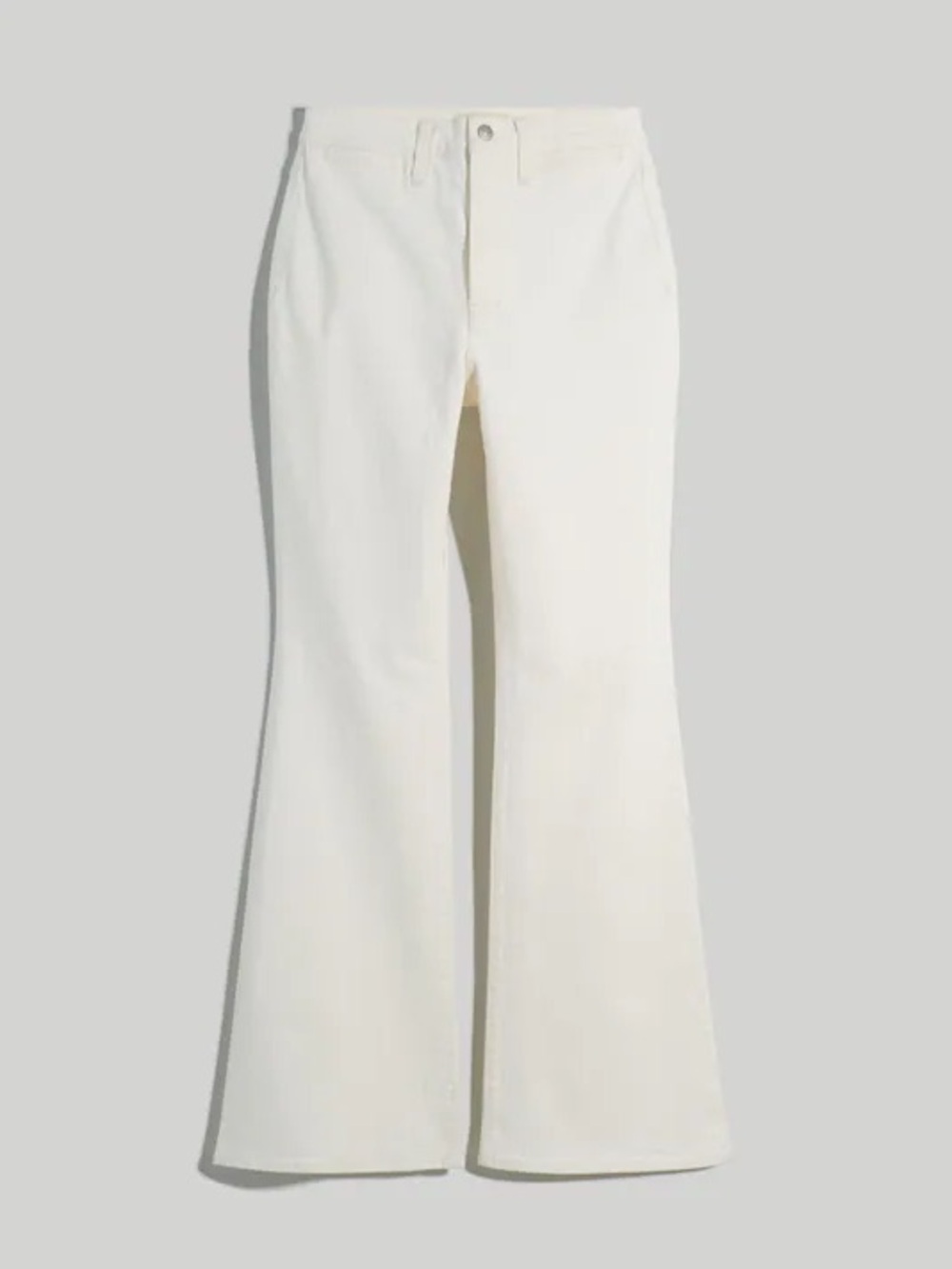 Madewell Perfect Vintage Flare Jeans White Cone Denim 27